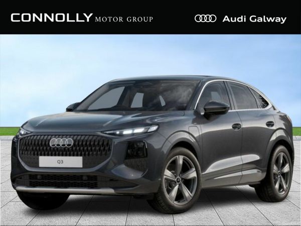 Audi Q3 SUV, Petrol Plug-in Hybrid, 2026, Grey