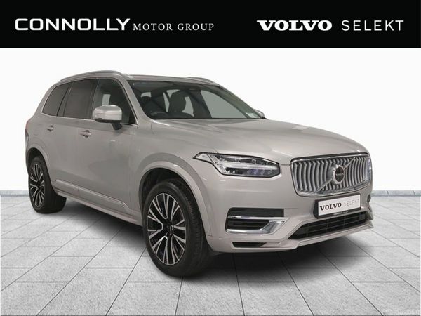 Volvo XC90 SUV, Petrol Plug-in Hybrid, 2023, Silver
