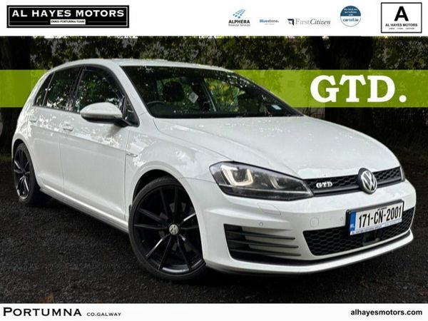 Volkswagen Golf Hatchback, Diesel, 2017, White