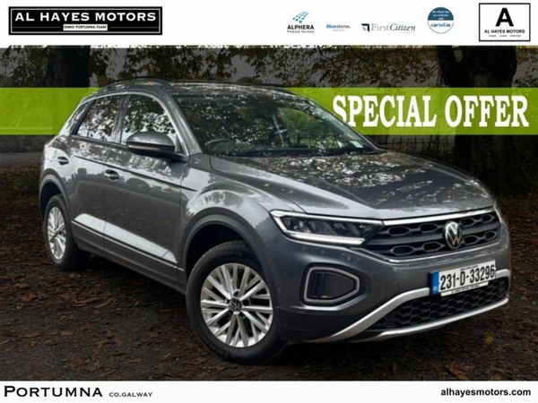 Volkswagen T-Roc SUV, Petrol, 2023, Grey