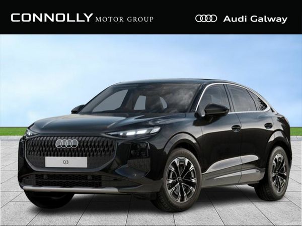 Audi Q3 SUV, Petrol Plug-in Hybrid, 2026, Black