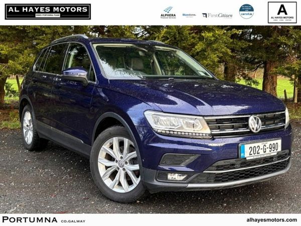 Volkswagen Tiguan SUV, Diesel, 2020, Blue