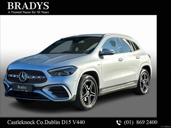 Mercedes-Benz GLA SUV, Petrol Plug-in Hybrid, 2025, Silver
