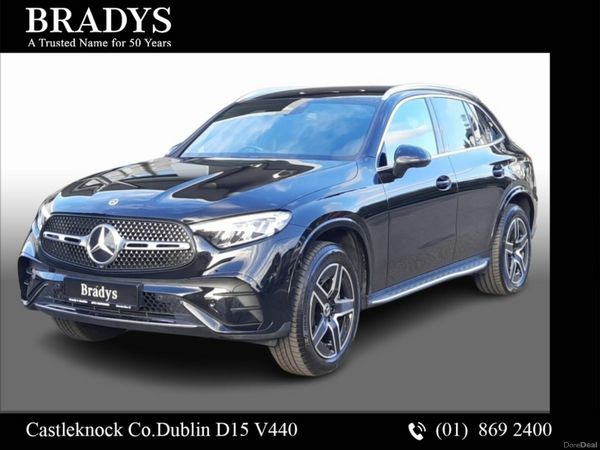 Mercedes-Benz GLC SUV, Petrol Plug-in Hybrid, 2024, Black
