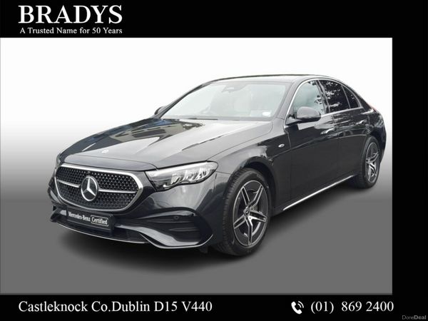 Mercedes-Benz E-Class Saloon, Petrol Plug-in Hybrid, 2025, Grey