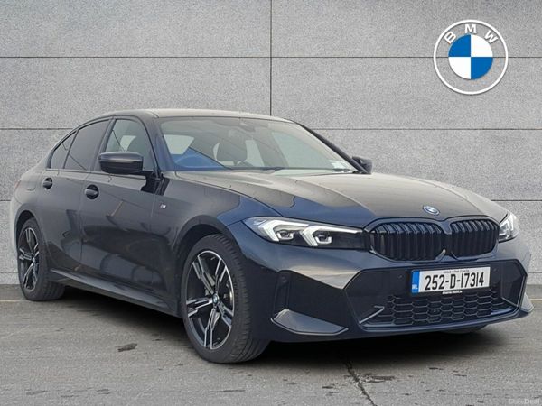 BMW 3-Series Saloon, Petrol Plug-in Hybrid, 2025, Black