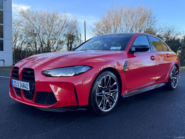 BMW M3 Saloon, Petrol, 2021, Red
