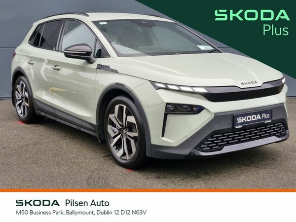Skoda Elroq Hatchback, Electric, 2025, Green