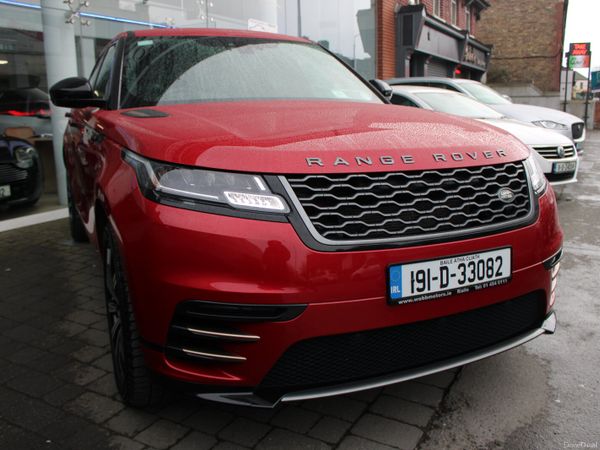 Land Rover Range Rover Velar SUV, Diesel, 2019, Red