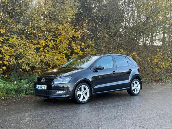 Volkswagen Polo Hatchback, Petrol, 2014, Black