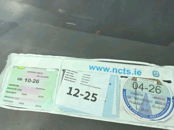 Peugeot 3008 MPV, Diesel, 2010, Blue