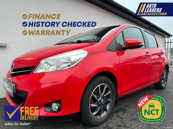 Toyota Yaris Hatchback, Petrol, 2013, Red