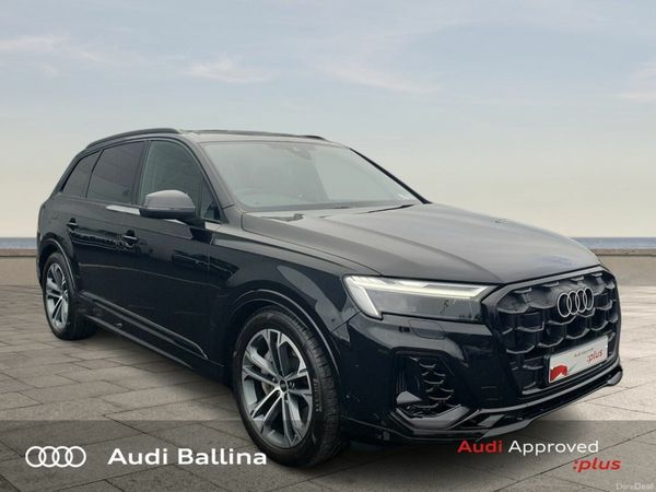 Audi Q7 SUV, Petrol Plug-in Hybrid, 2025, Black
