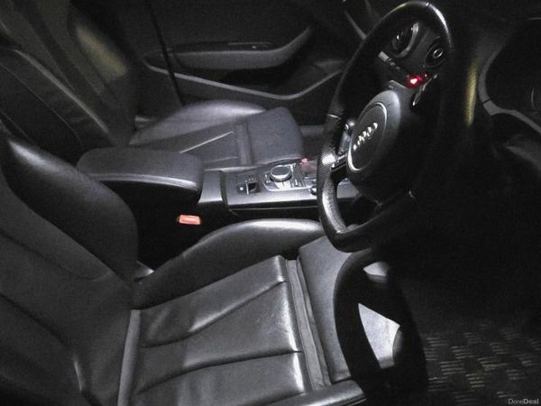 Audi A3 Saloon, Petrol, 2015, Red