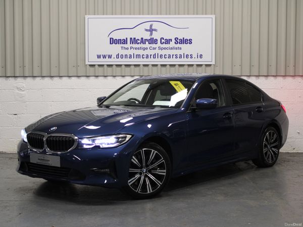 BMW 3-Series Saloon, Petrol Hybrid, 2021, Blue