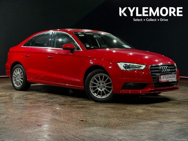 Audi A3 Saloon, Petrol, 2015, Red