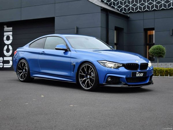 BMW 4-Series Coupe, Diesel, 2019, Blue