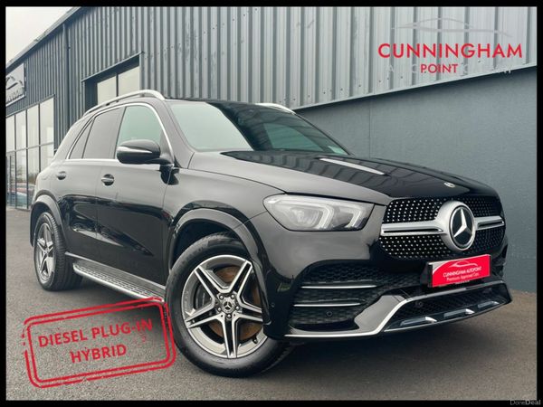 Mercedes-Benz GLE SUV, Diesel Plug-in Hybrid, 2022, Black