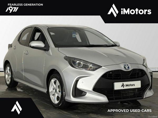 Toyota Yaris Hatchback, Petrol Hybrid, 2021, Grey