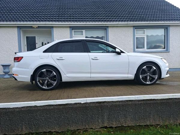 Audi A4 Saloon, Diesel, 2019, White
