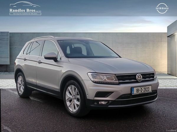 Volkswagen Tiguan SUV, Diesel, 2018, Grey