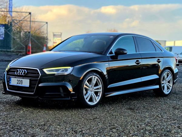 Audi A3 Saloon, Petrol, 2019, Black