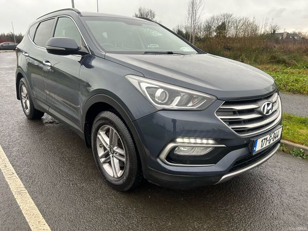 Hyundai Santa Fe SUV, Diesel, 2017, Blue