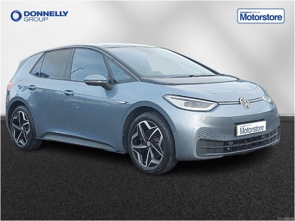 Volkswagen ID.3 Hatchback, Electric, 2022, Blue
