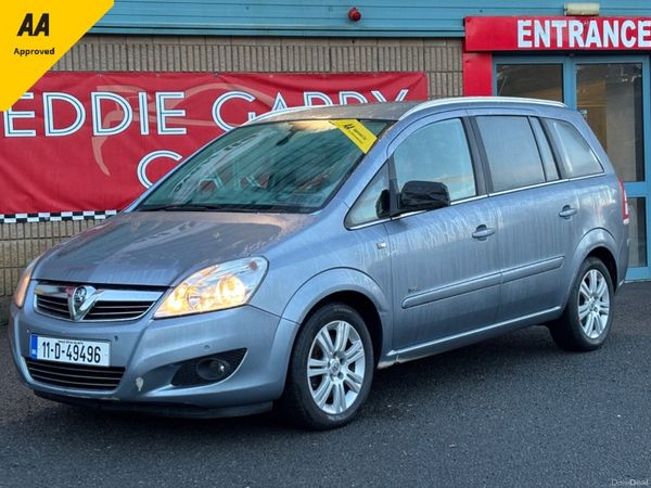 Vauxhall Zafira MPV, Diesel, 2011, Silver