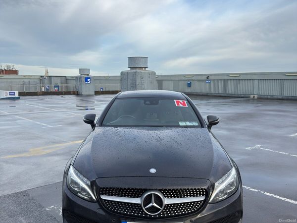 Mercedes-Benz C-Class Coupe, Diesel, 2017, Black