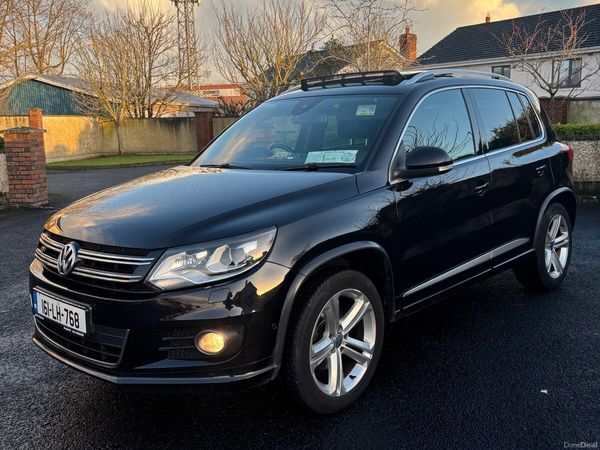 Volkswagen Tiguan SUV, Diesel, 2016, Black