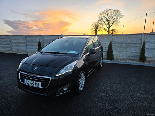 Peugeot 5008 MPV, Diesel, 2015, Black