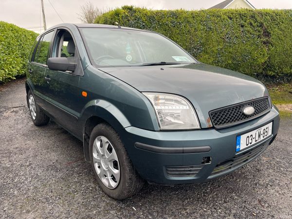 Ford Fusion Hatchback, Petrol, 2003, Green