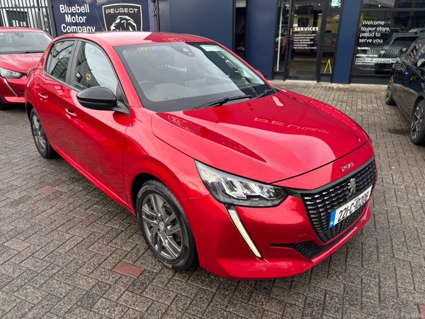 Peugeot 208 Hatchback, Petrol, 2022, Red