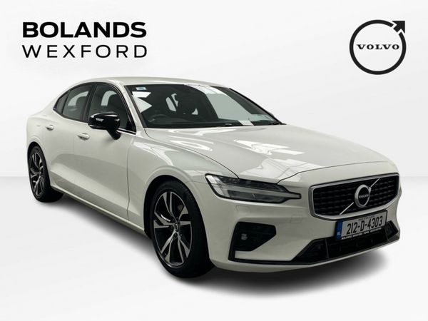 Volvo S60 Saloon, Petrol, 2021, White