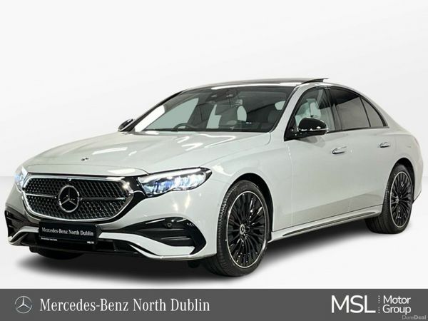 Mercedes-Benz E-Class Saloon, Petrol Plug-in Hybrid, 2026, Grey