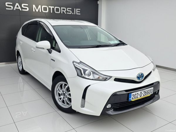 Toyota Prius MPV, Petrol Hybrid, 2020, White