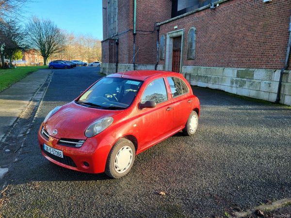 Nissan Micra Hatchback, Petrol, 2006, Red
