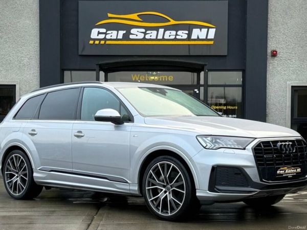 Audi Q7 SUV, Diesel Hybrid, 2020, Silver