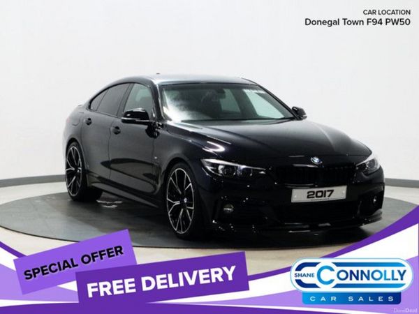 BMW 4-Series Hatchback, Diesel, 2017, Black