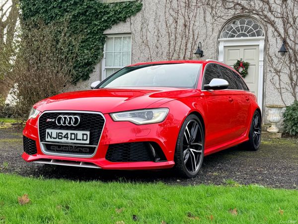 Audi RS6 Estate, Petrol, 2014, Red