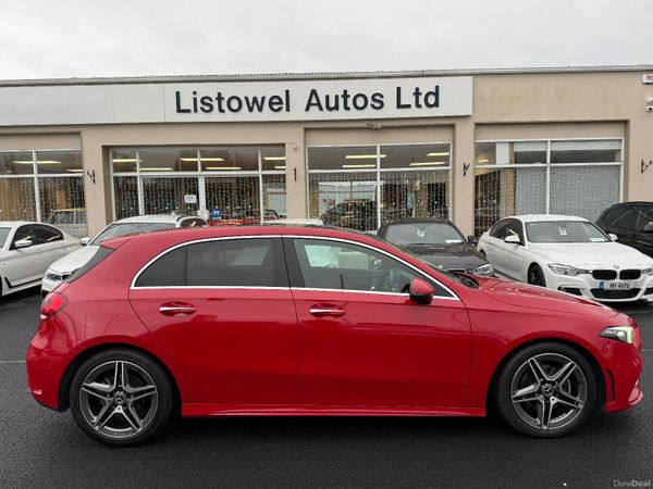 Mercedes-Benz A-Class Hatchback, Diesel, 2020, Red