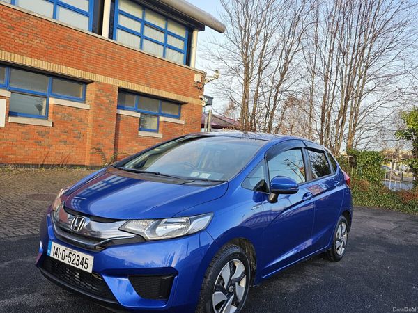 Honda Fit Hatchback, Petrol Hybrid, 2014, Blue