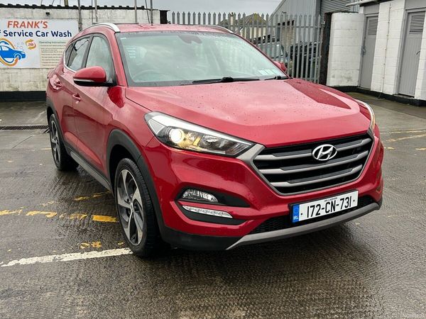 Hyundai Tucson SUV, Diesel, 2017, Red