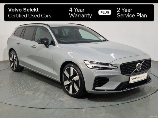 Volvo V60 Estate, Petrol Plug-in Hybrid, 2024, Grey