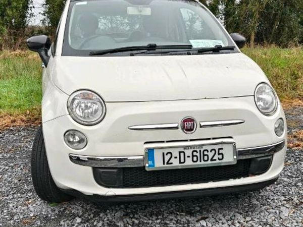 Fiat 500 Hatchback, Petrol, 2012, White