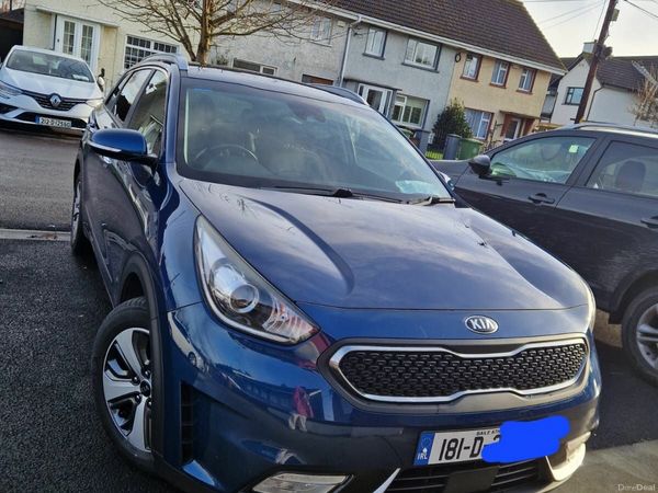 Kia Niro SUV, Petrol Hybrid, 2018, Blue
