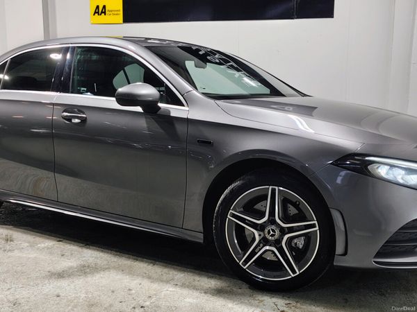 Mercedes-Benz A-Class Saloon, Petrol Hybrid, 2021, Grey