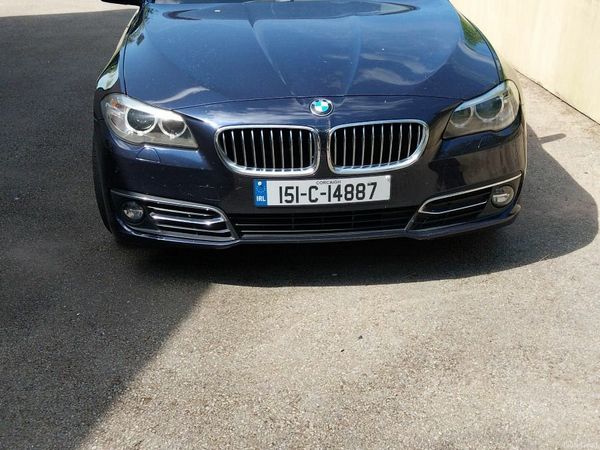 BMW 5-Series Saloon, Diesel, 2015, Blue