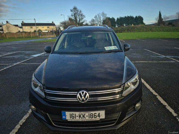 Volkswagen Tiguan SUV, Diesel, 2016, Black